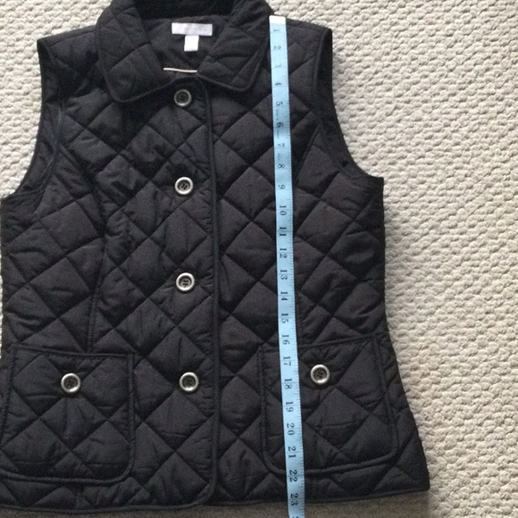 Charter Club quilted vest size S - Picture 4 of 7